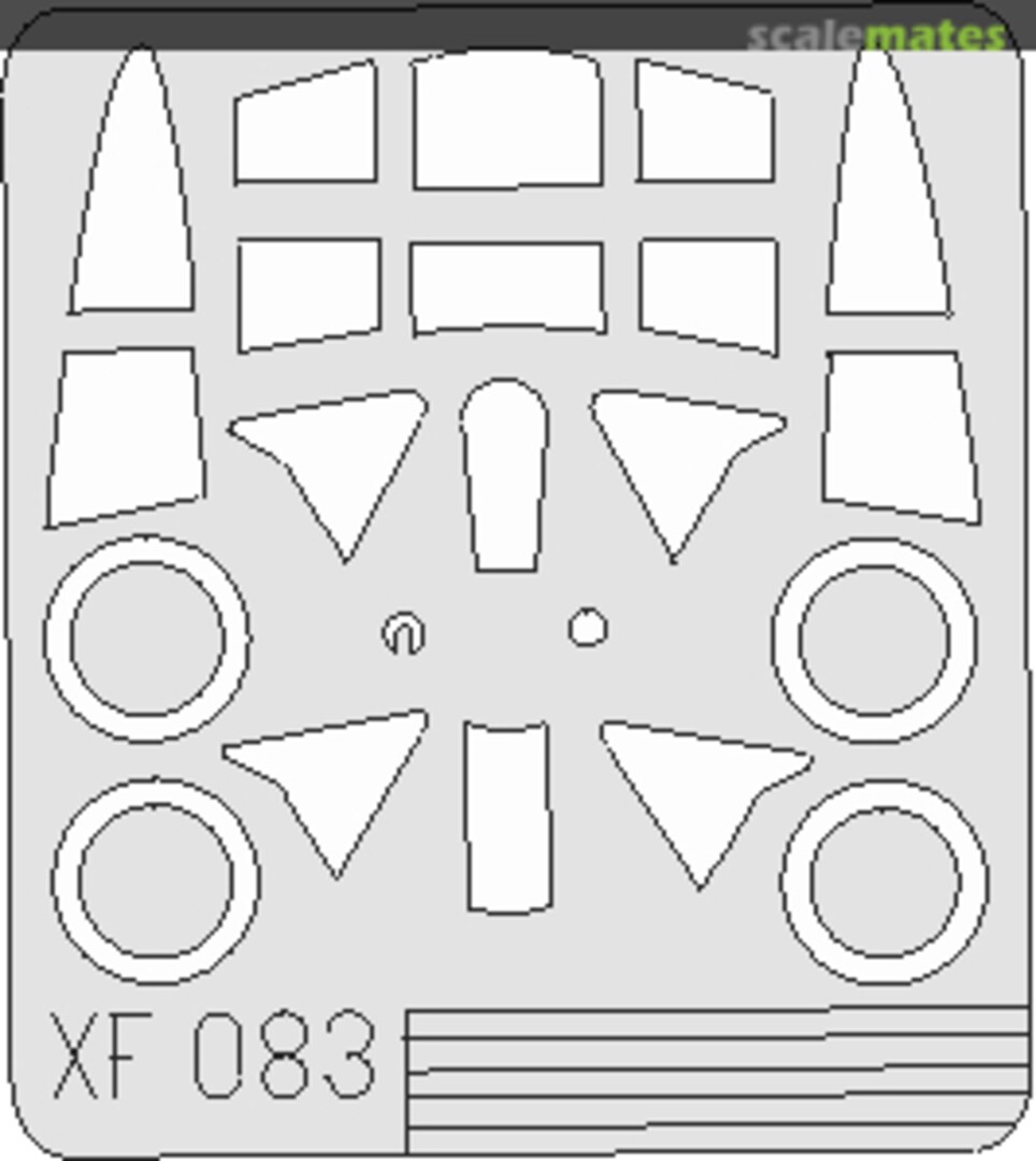 Boxart P-36 Hawk XF083 Eduard