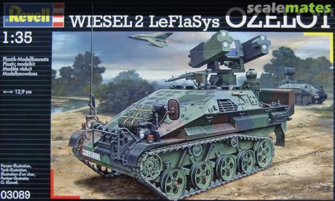 Boxart Wiesel 2 LeFlaSys Ozelot 03089 Revell