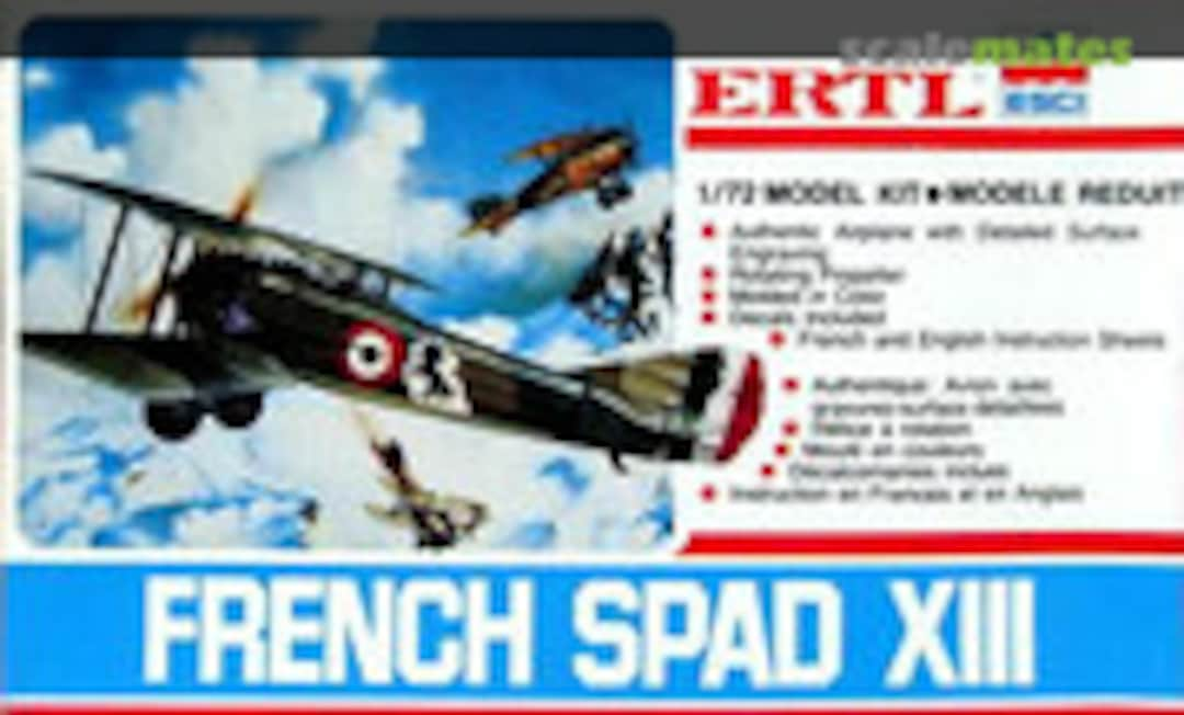 1:72 French Spad XIII (ESCI/ERTL 8250)