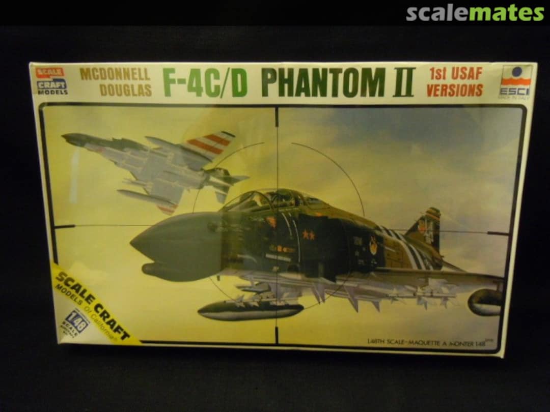 Boxart F-4C/D Phantom II SC-4044 ESCI/Scale Craft