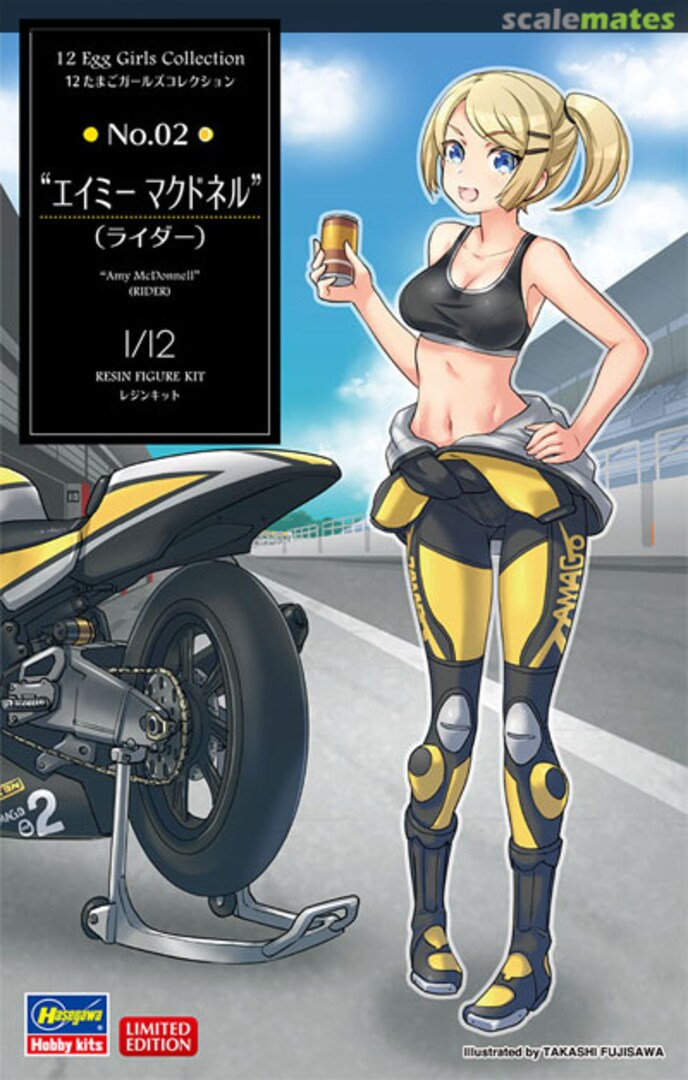 Boxart "Amy McDonnell" (Rider) 52208 Hasegawa