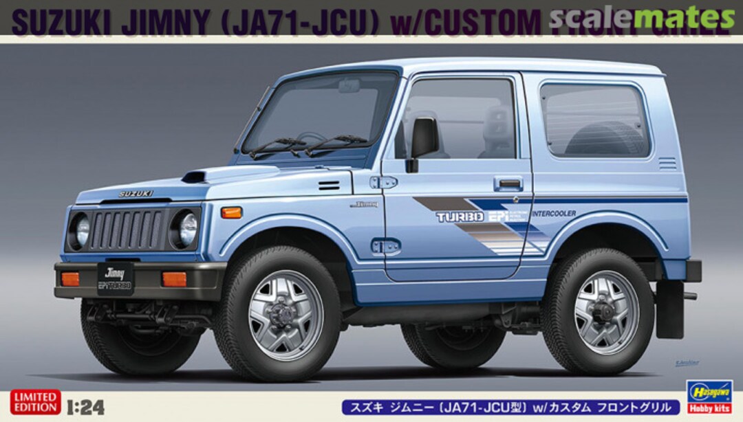 Boxart Suzuki Jimny (JA71-JCU) w/Custom Front Grill 20509 Hasegawa