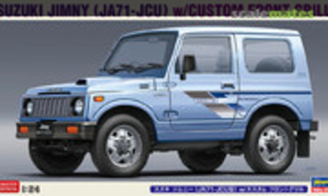 1:24 Suzuki Jimny (JA71-JCU) w/Custom Front Grill (Hasegawa 20509)