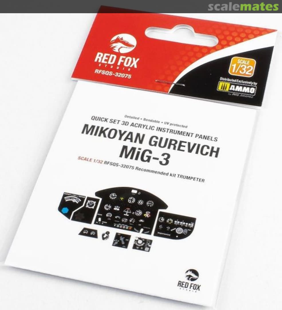 Boxart Mikoyan Gurevich MiG-3 RFSQS-32075 Red Fox Studio