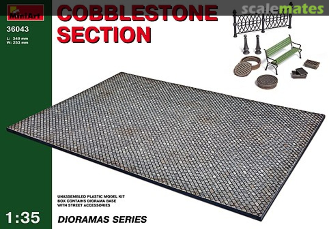 Boxart COBBLESTONE SECTION 36043 MiniArt