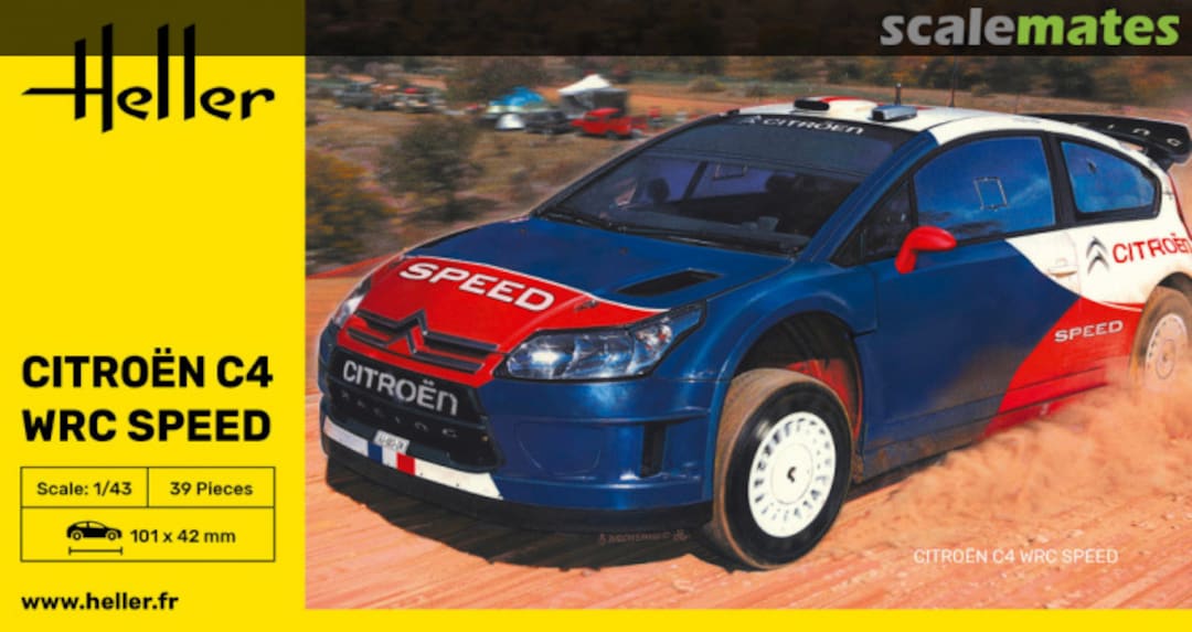 Boxart Citroën C4 WRC Speed 80117 Heller