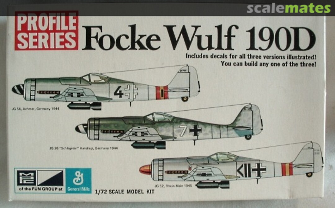 Boxart Focke Wulf 190D 2-1109-100 MPC