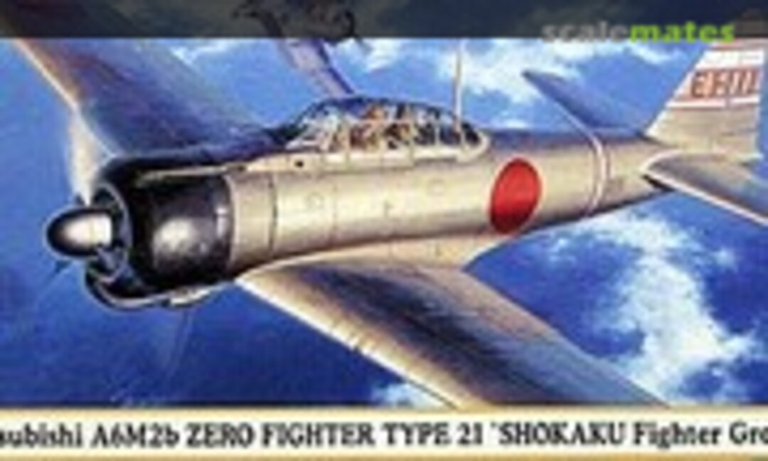 1:72 Mitsubishi A6M2b Zero Fighter Type 21 'Shokaku Fighter Group' (Hasegawa 00616)