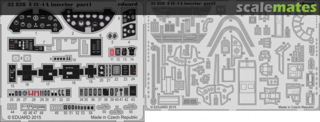 Boxart F4U-1A interior S.A. - Tamiya - 32828 Eduard