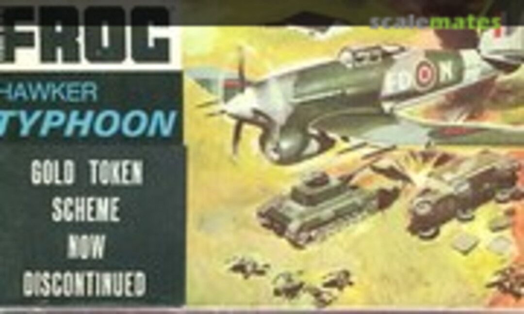 1:72 Hawker Typhoon (FROG F389)