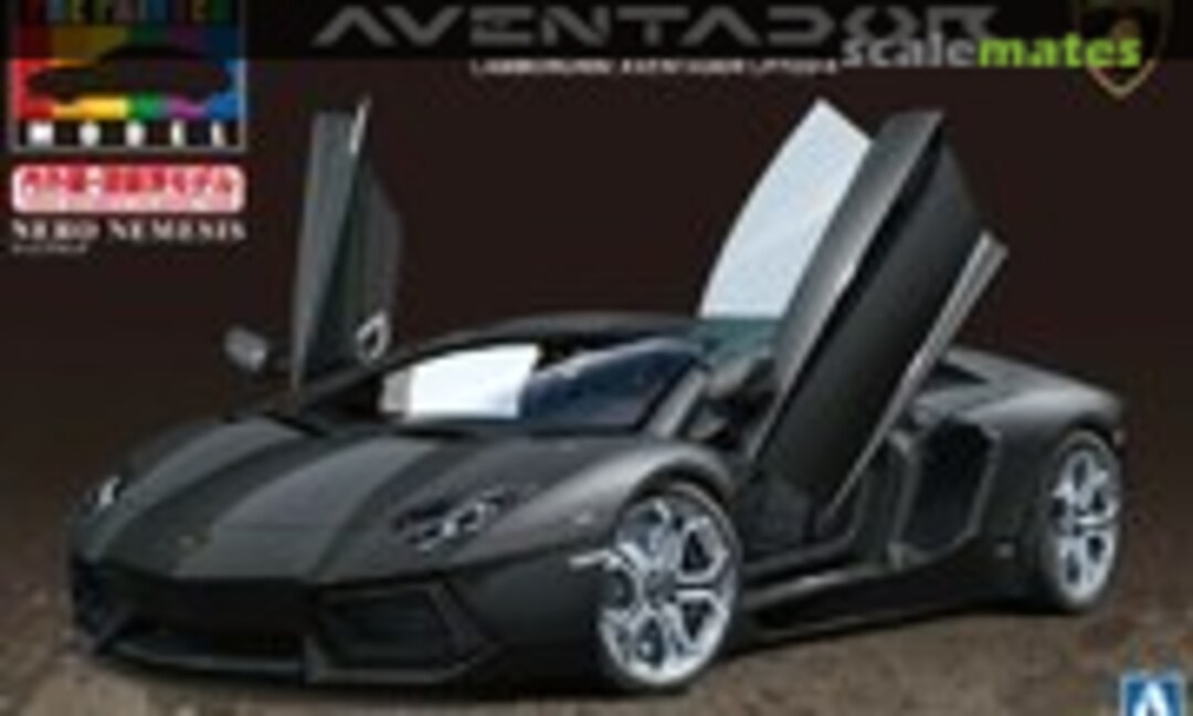 1:24 Lamborghini Aventador LP700-4 Matte (Aoshima 02738)