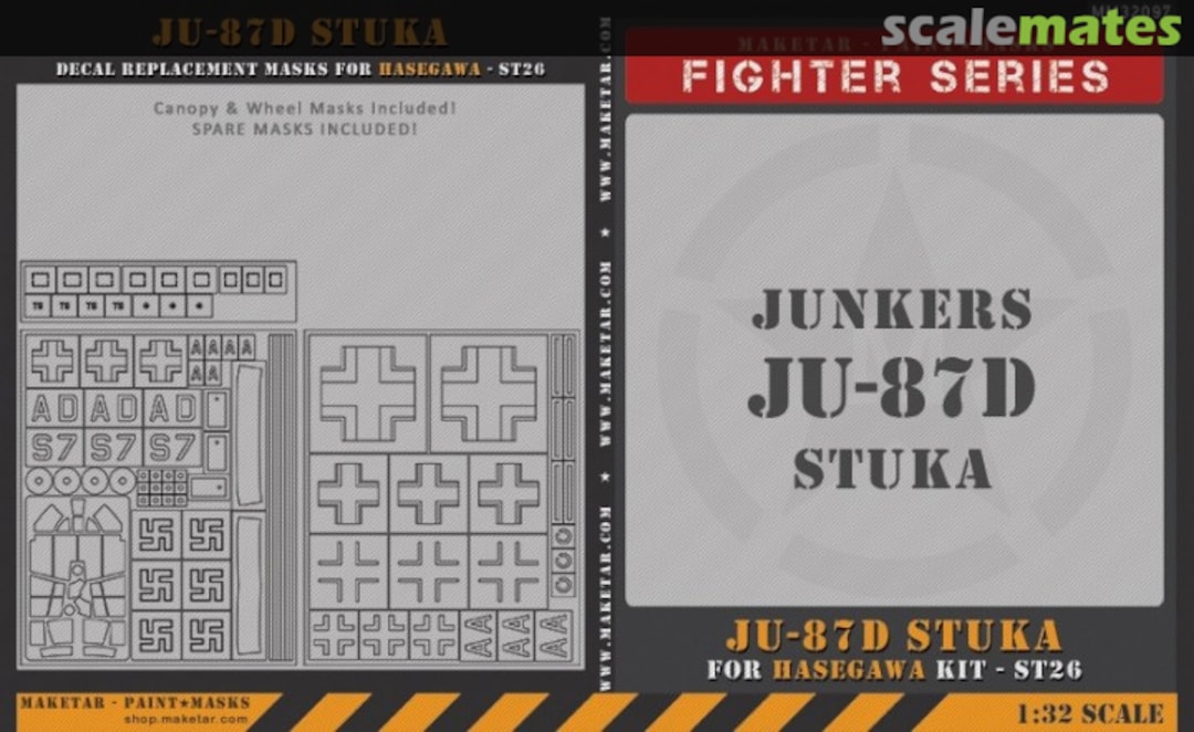 Boxart Junkers Ju 87D Stuka MM32097 Maketar