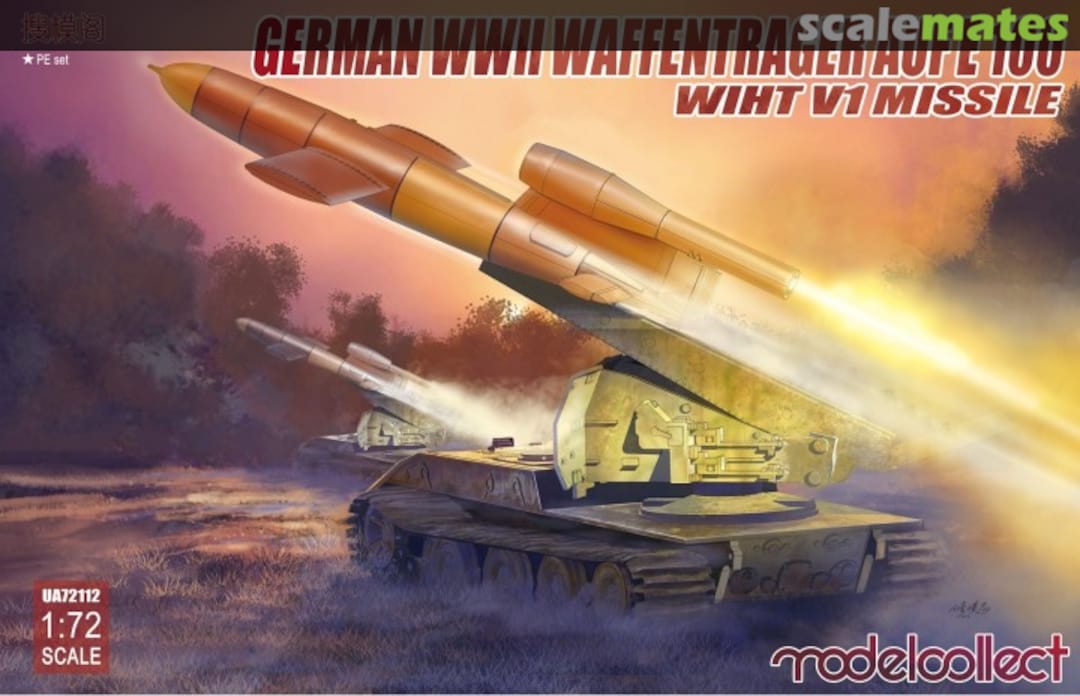 Boxart Waffenträger auf E-100 with V1 Missile UA72112 Modelcollect