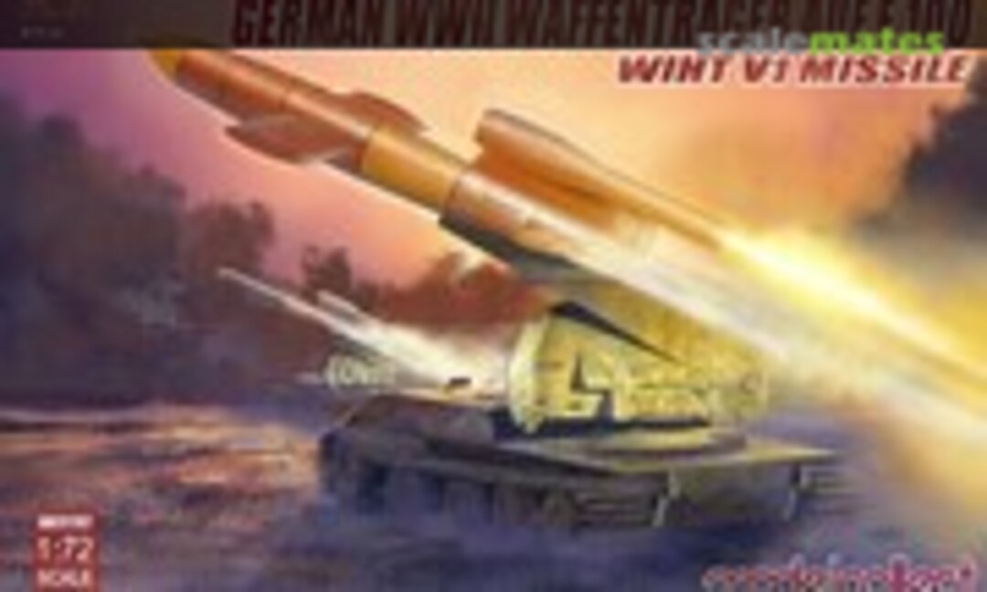 1:72 Waffenträger auf E-100 with V1 Missile (Modelcollect UA72112)