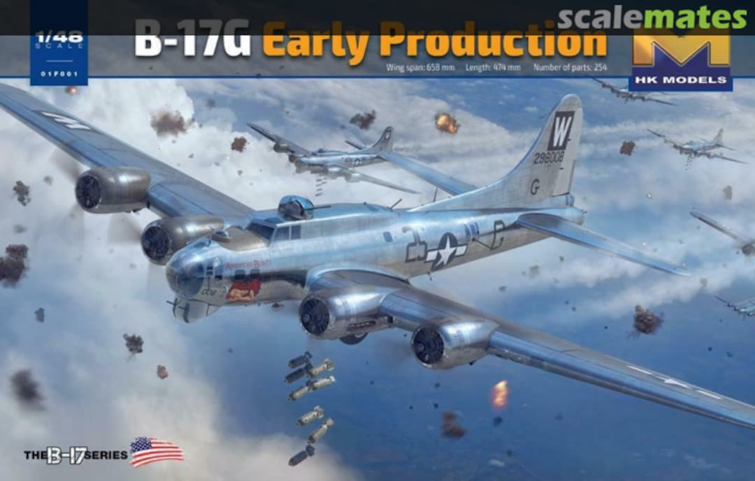 Boxart B-17G 01F001 HK Models