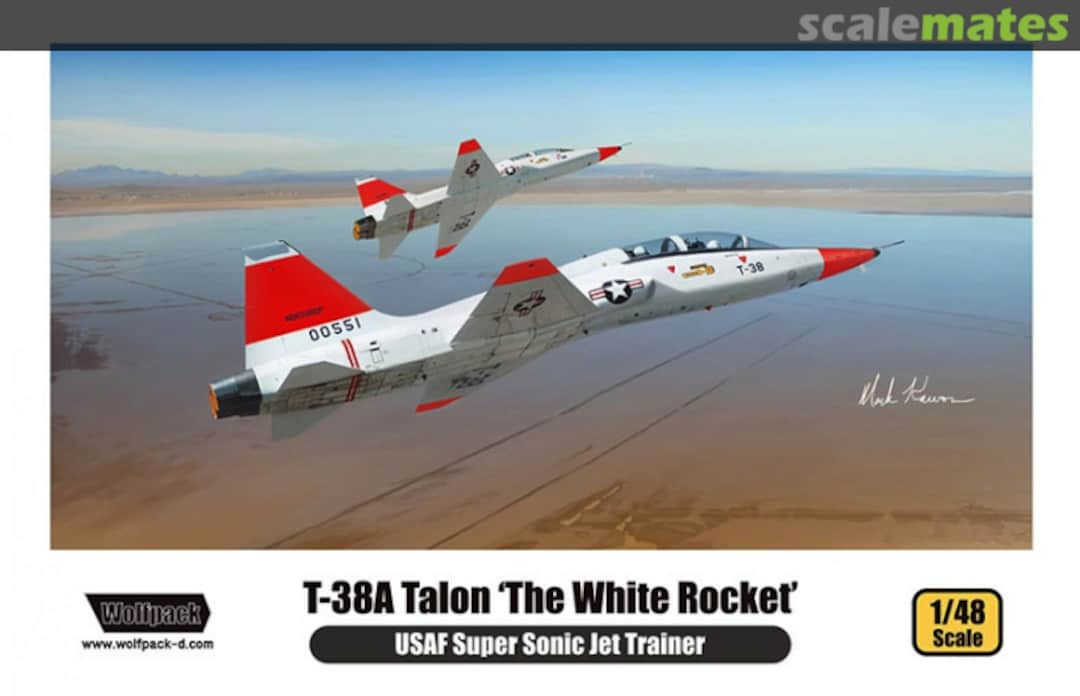 Boxart T-38A Talon 'The White Rocket' WP10012 Wolfpack