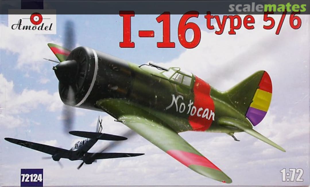 Boxart Polikarpov I-16 Type 5/6 72124 Amodel