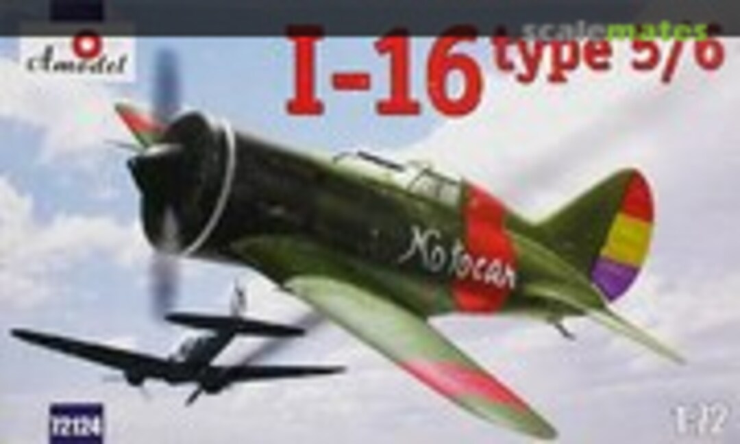 1:72 Polikarpov I-16 Type 5/6 (Amodel 72124)