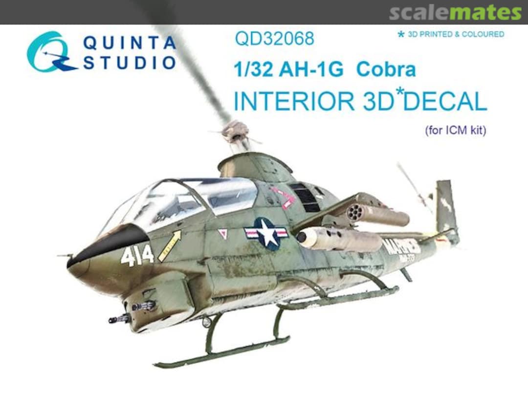 Boxart AH-1G Cobra QD32068 Quinta Studio