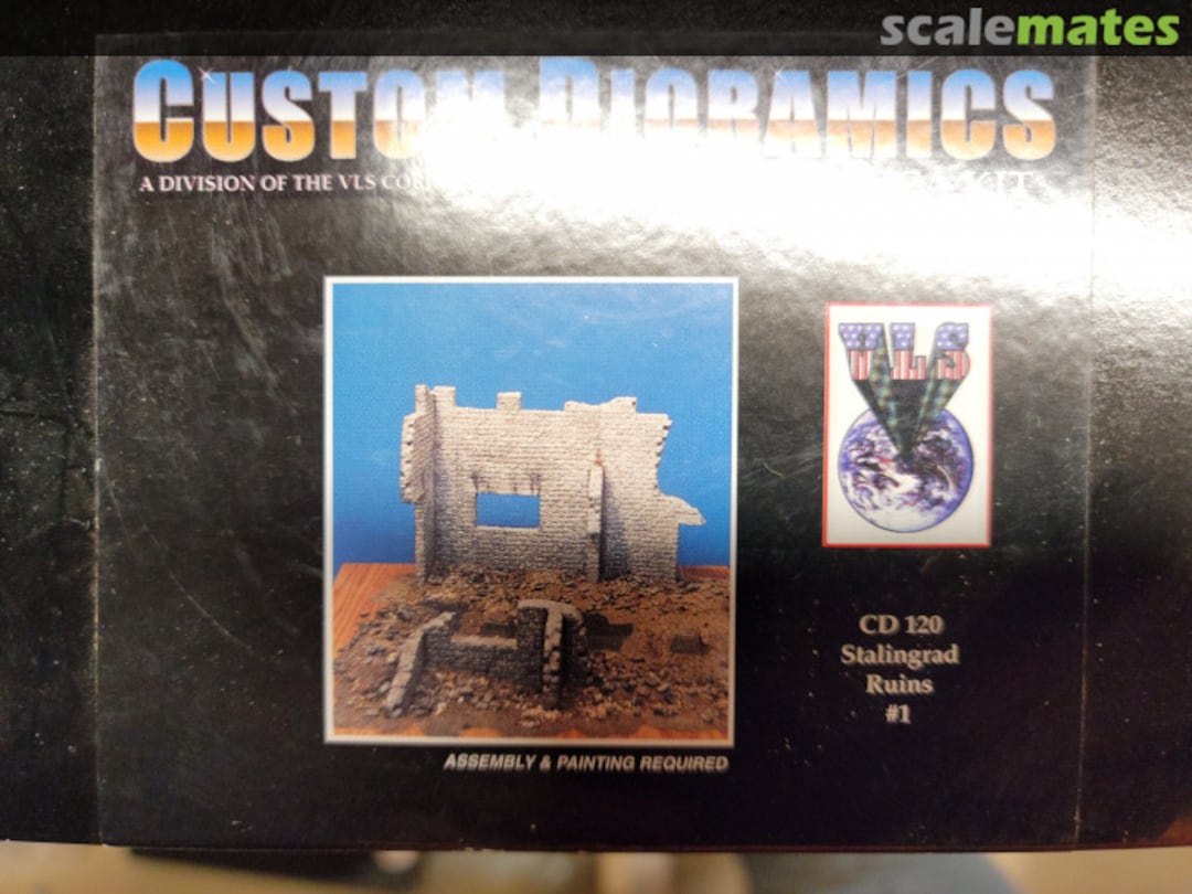 Boxart Stalingrad Ruins #1 CD 120 Custom Dioramics