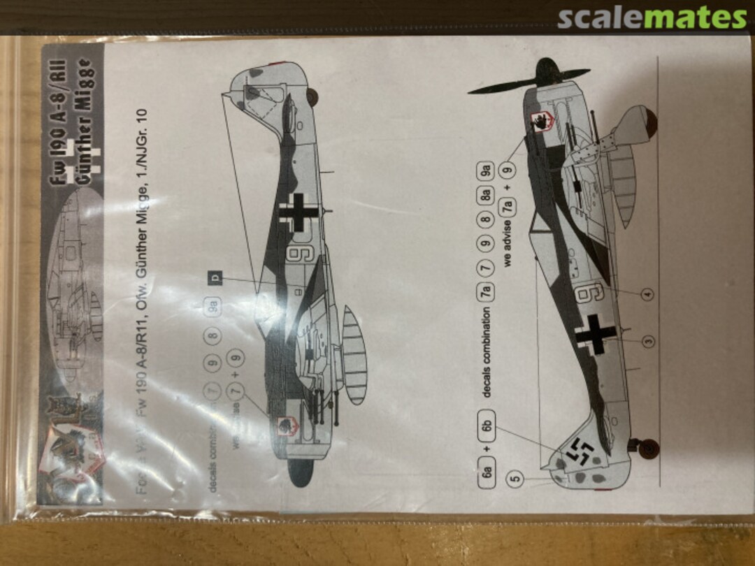 Boxart Fw 190A-8/R11 R48001 OWL