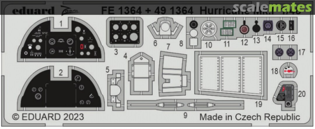 Boxart Hurricane Mk.I FE1364 Eduard