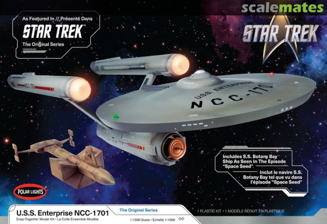 Boxart STAR TREK: The Original Series U.S.S. ENTERPRISE NCC-1701  POL1000M Polar Lights