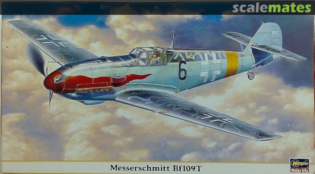 Boxart Messerschmitt Bf109T 09326 Hasegawa