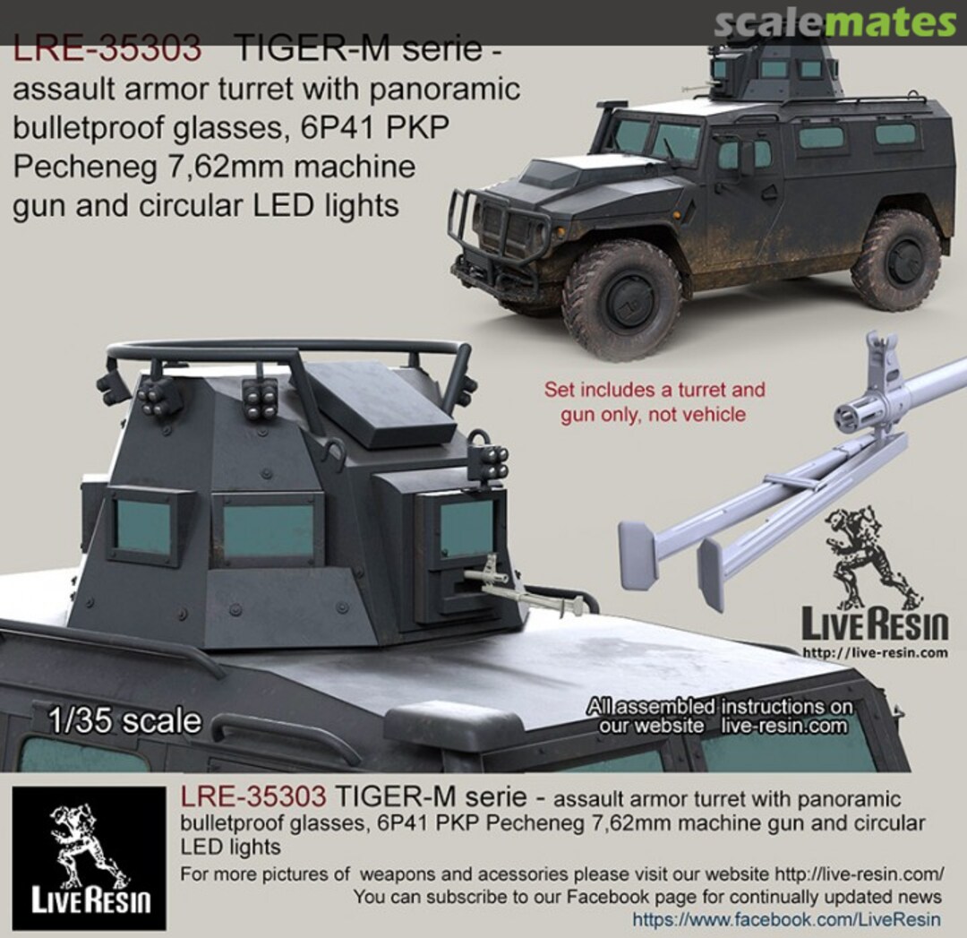 Boxart Special Operations Forces assault armor turret LRE-35303 Live Resin