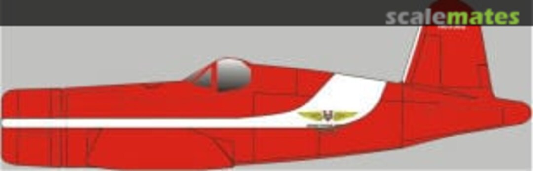 Boxart FG-1D Corporate Corsair 1950 VoughtRed Red Pegasus Decals