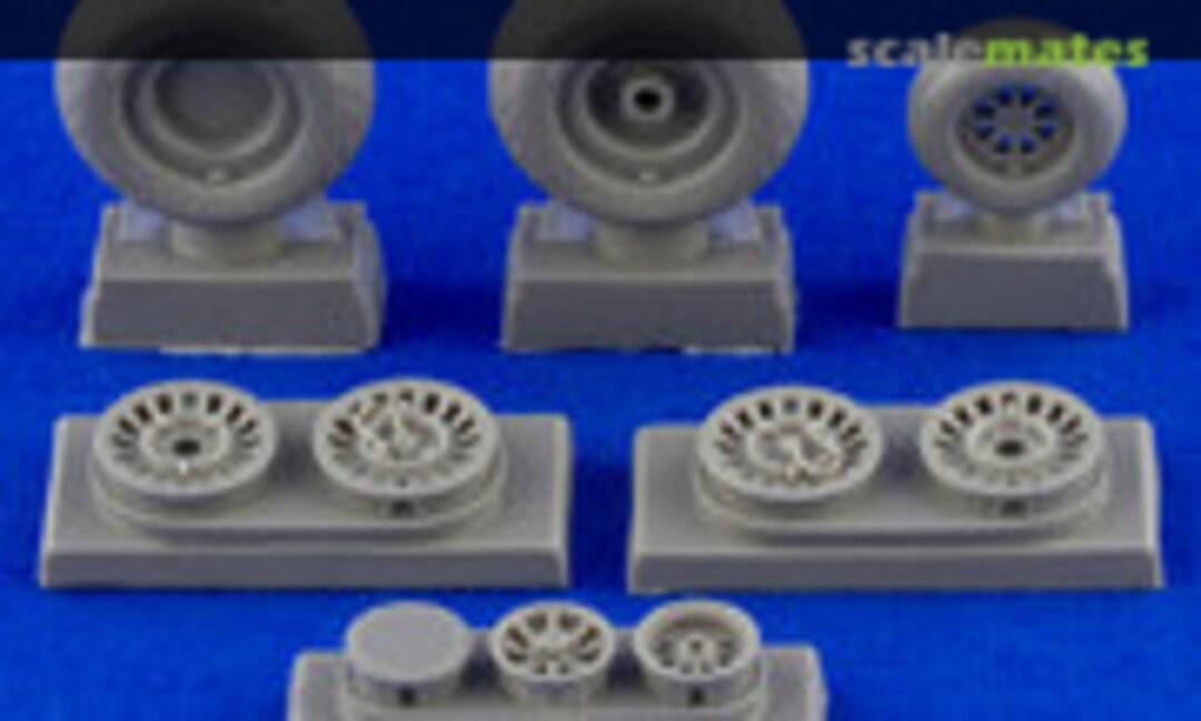 1:48 B-25 Mitchell Wheels/Circumferential Tread Pattern (CMK 4461)