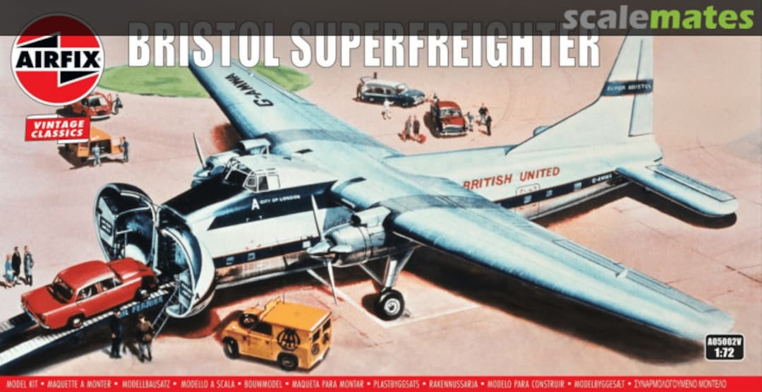 Boxart Bristol Superfreighter A05002V Airfix