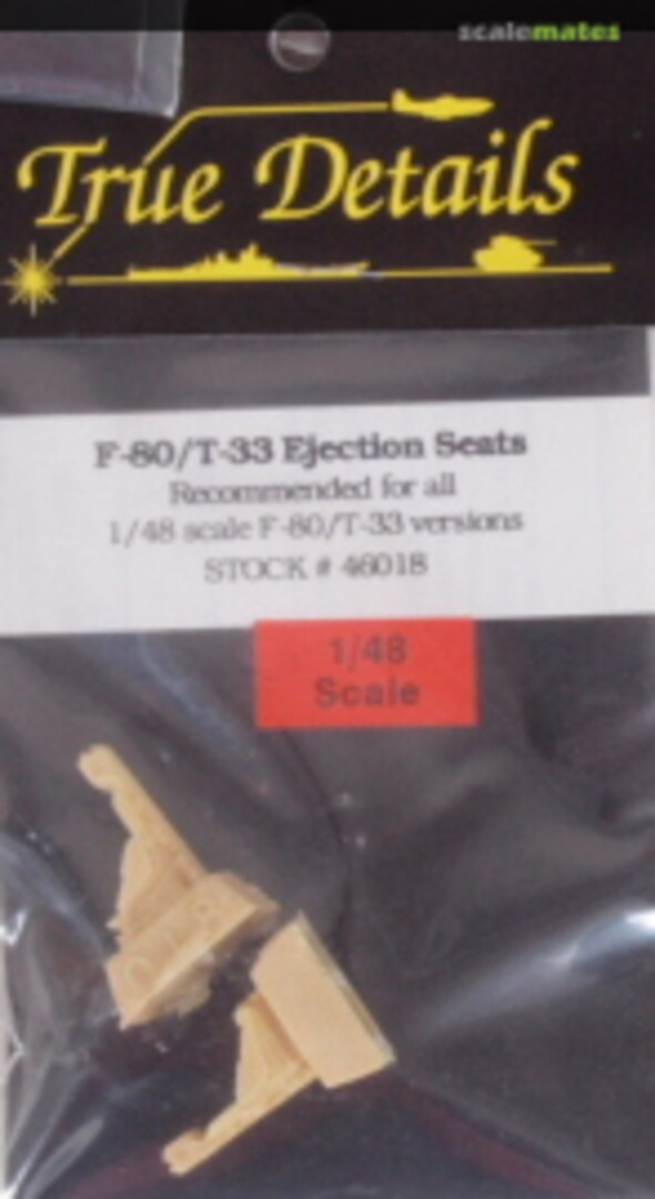 Boxart F-80/T-33 Ejection Seats 480016 True Details