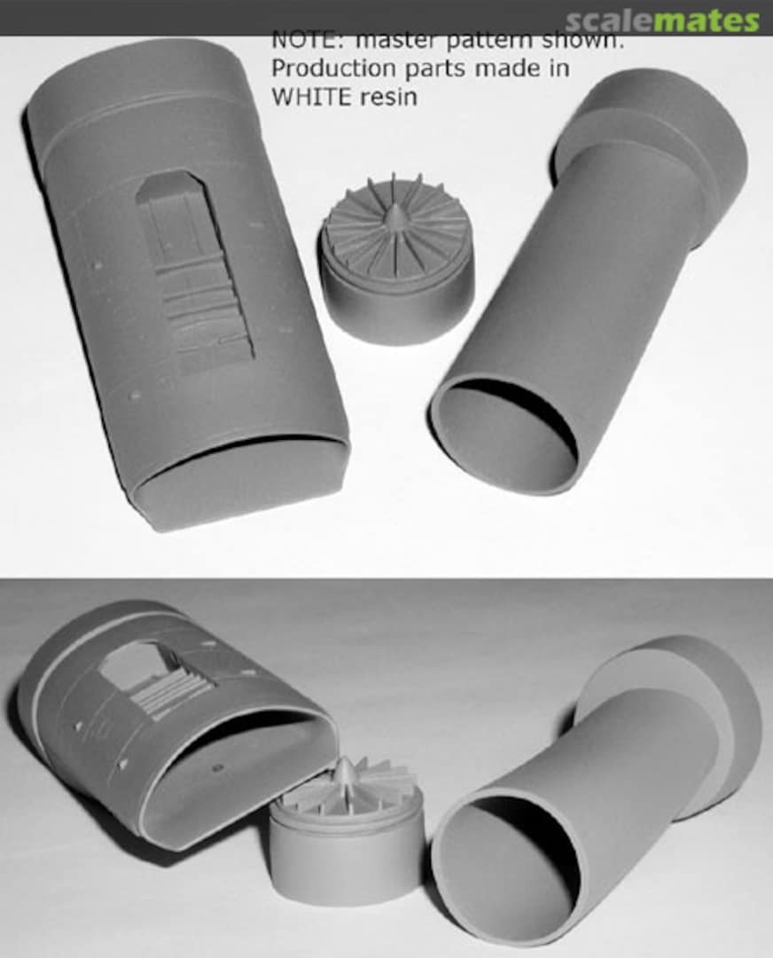 Boxart F-16 MCID Big Mouth Seamless Intake CEC48474 Cutting Edge Modelworks