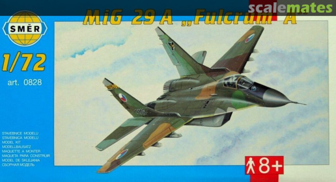 Boxart MiG 29A "Fulcrum A" 0828 Směr