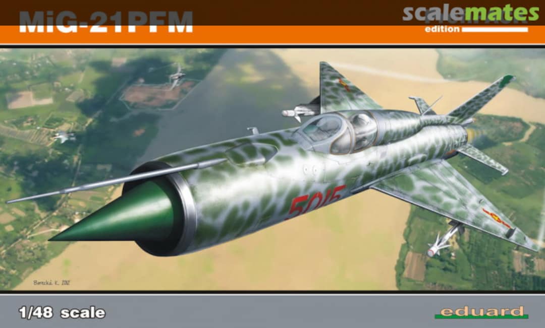 Boxart MiG-21PFM 8237 Eduard