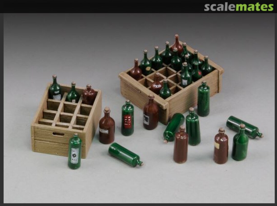 Boxart Wine Bottles and Crates 655 Royal Model