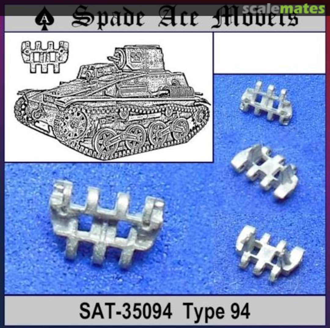 Boxart IJA Type 94 'TK' Metal Tracks SAT-35094 Spade Ace Models