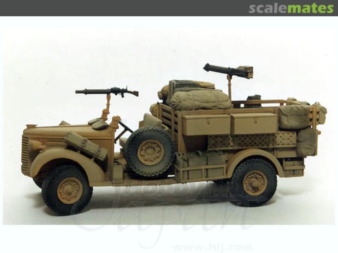 Contents Chevrolet VA 1938 LRDG British WWII truck 35004 Miniatur Models