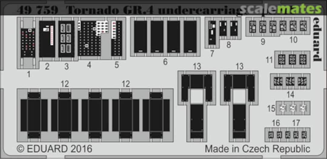 Boxart Tornado GR.4 undercarriage 49759 Eduard