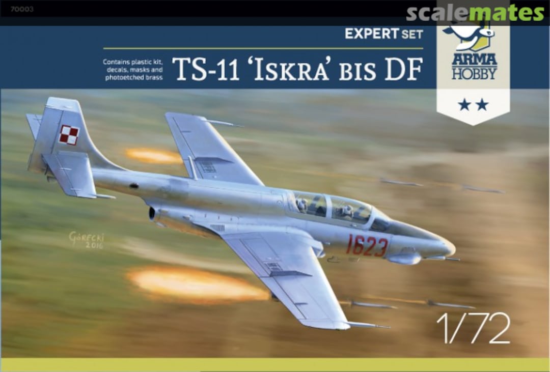 Boxart TS-11 'Iskra' Bis DF 70003 Arma Hobby