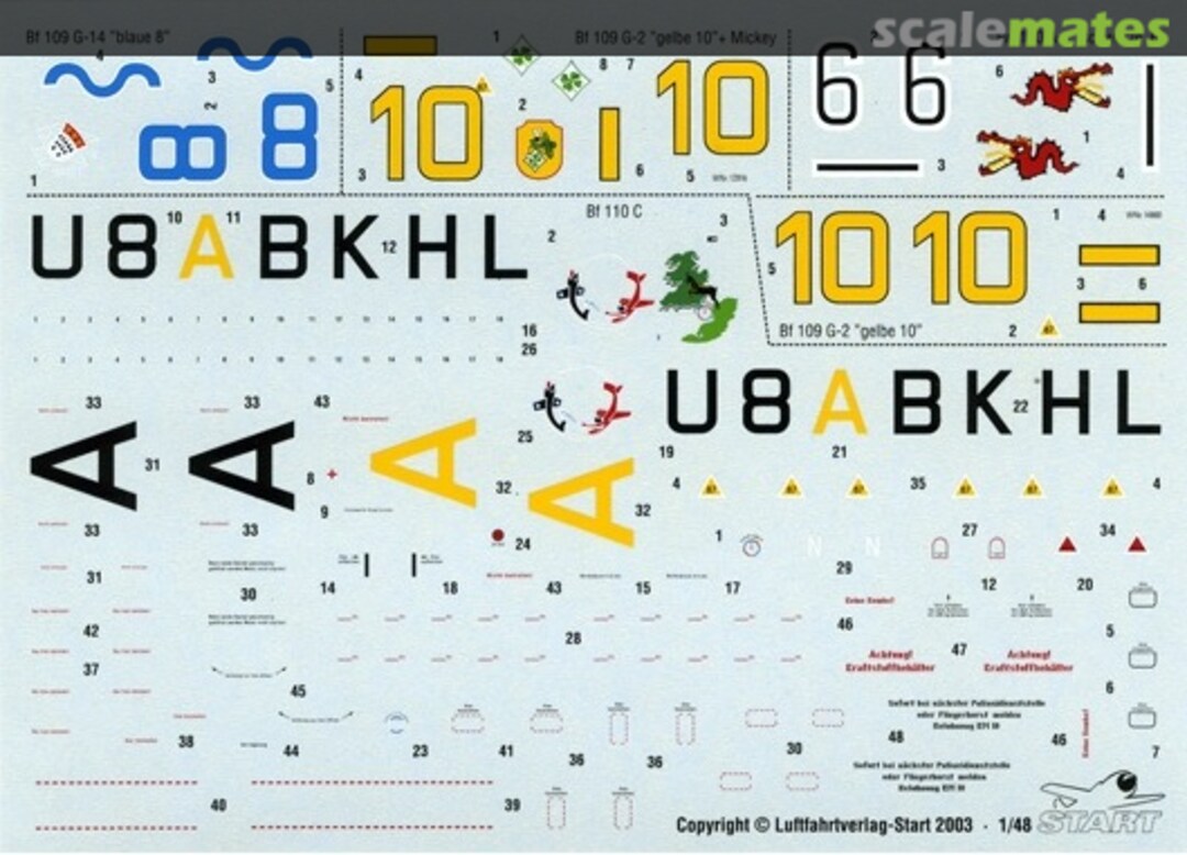 Boxart Decalsheet for Edition 2 of "Luftwaffe im Focus" LIF-48001 Luftfahrtverlag Start