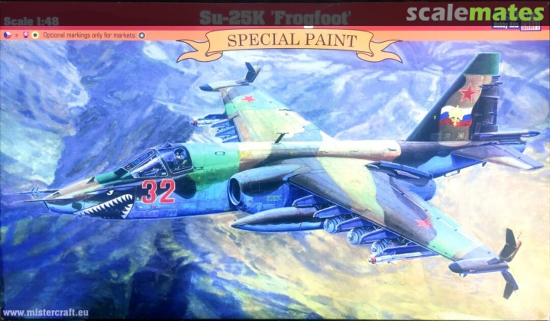 Boxart Su-25K Frogfoot G-10 MisterCraft