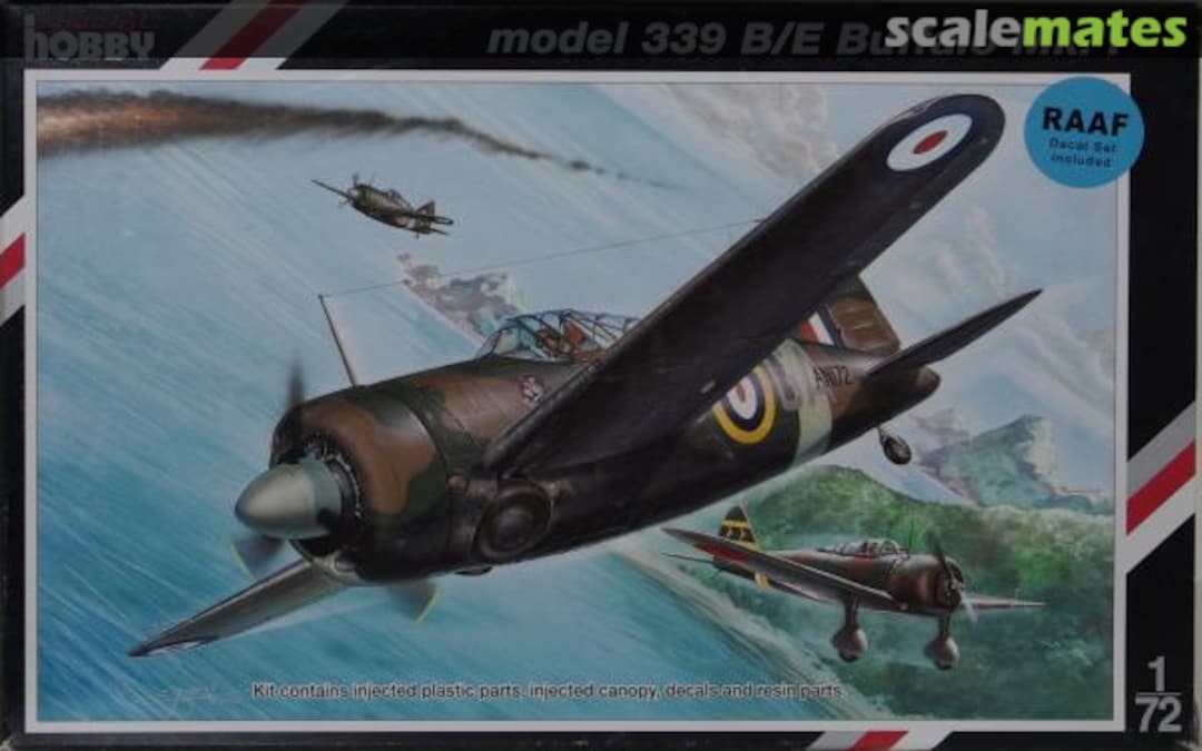 Boxart Model 339 B/E Buffalo Mk.I SH72131 Special Hobby