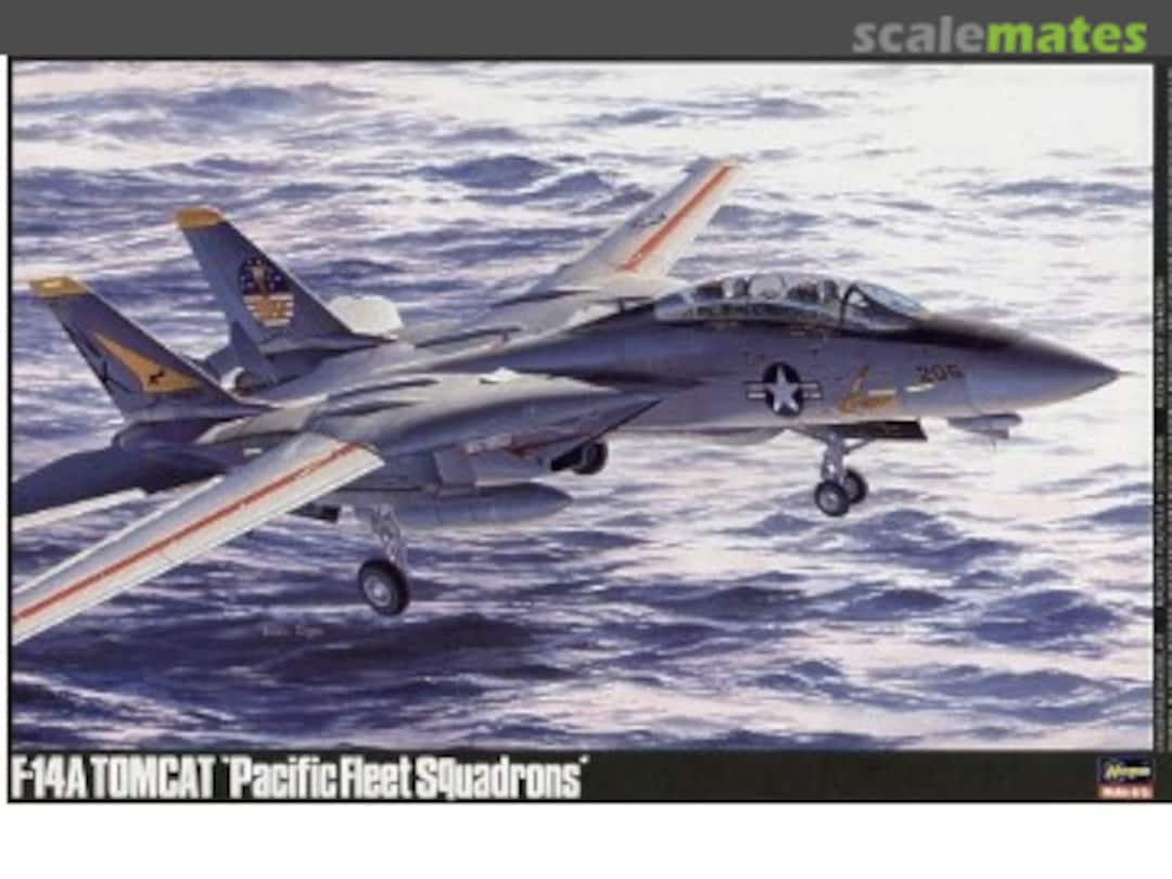 Boxart F-14A Tomcat `Pacific Fleet Squadrons´ 07018 Hasegawa