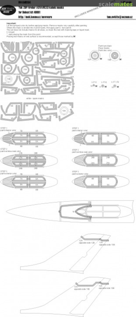 Boxart Yakovlev Yak-28P 'Firebar' ADVANCED NWAM0184 New Ware