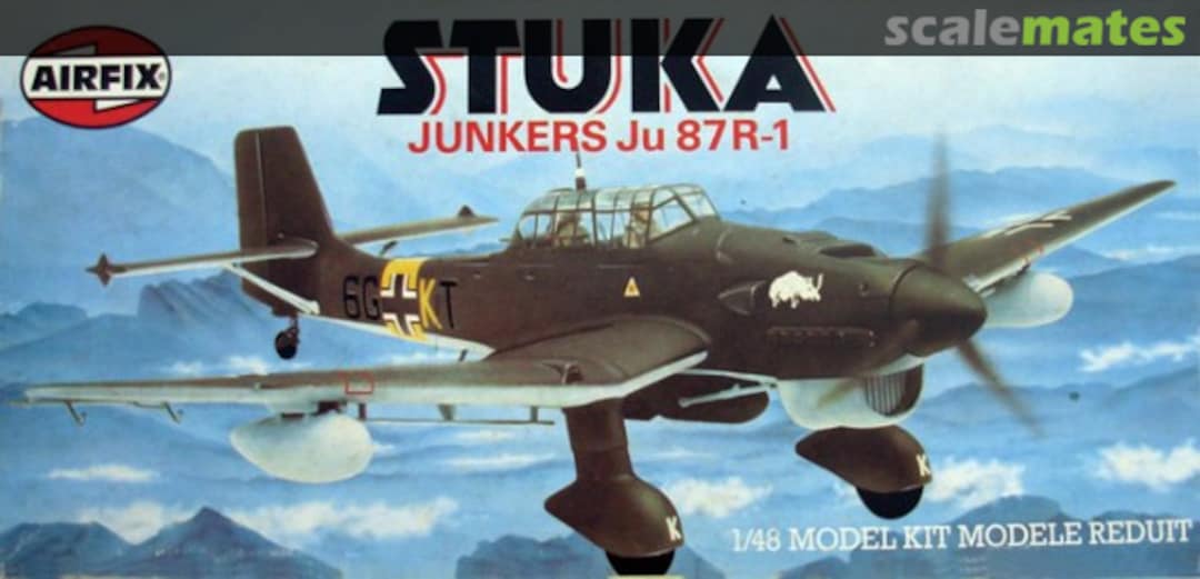 Boxart Ju 87R-1 Stuka 05100-4 Airfix