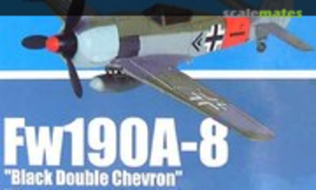 1:72 Fw 190A-8 &quot;Black Double Chevron&quot; Hauptmann Paul-Heinrich Dähne (Dragon Wings 50094)