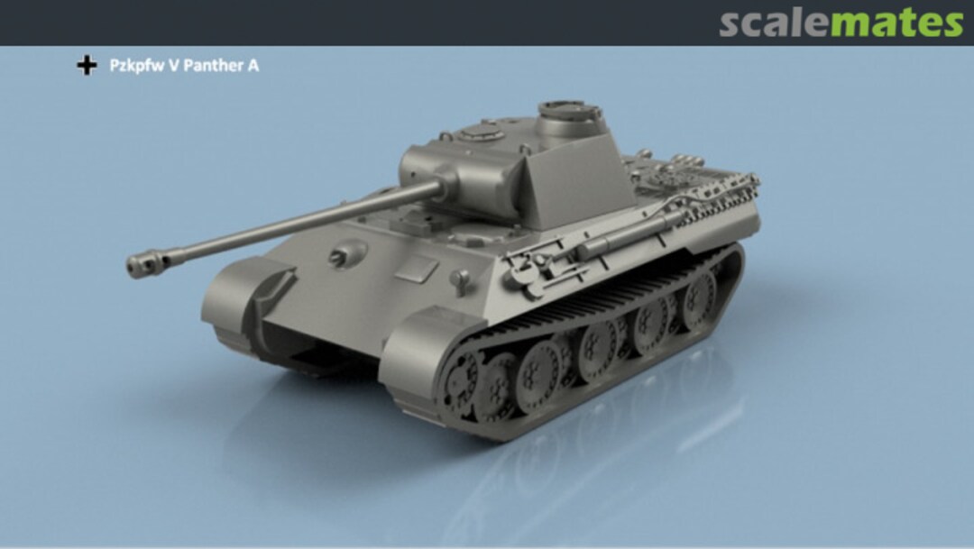 Boxart Pzkpfw V Panther Ausf. A - 3D printing (1 pc) 3D144510 L'Arsenal