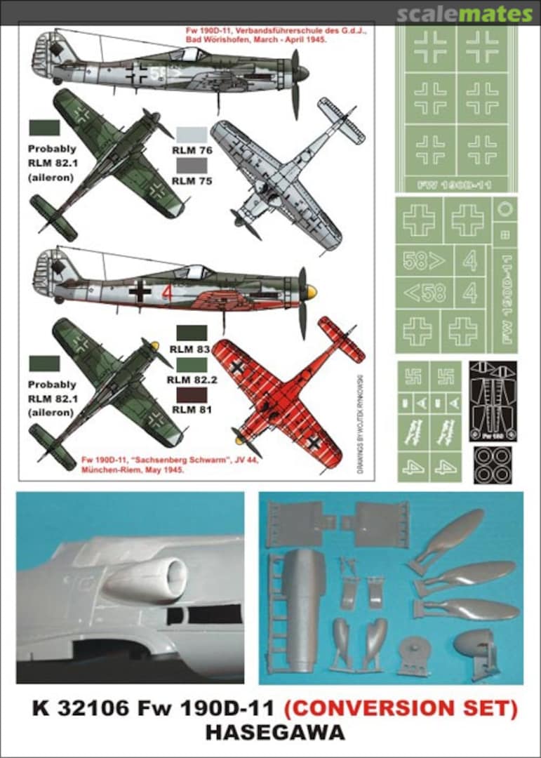 Boxart Fw 190D-11 K32106 Montex